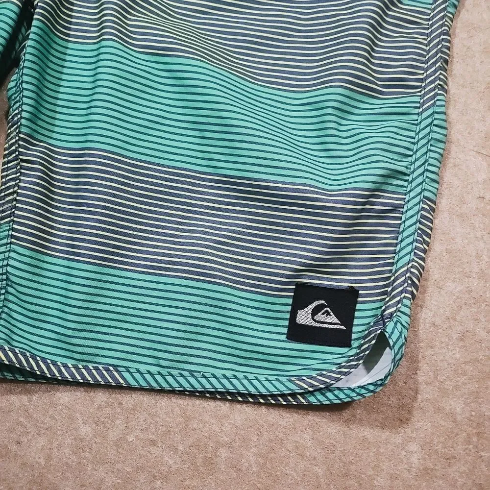 Quicksilver Striped Board Swim Shorts #5